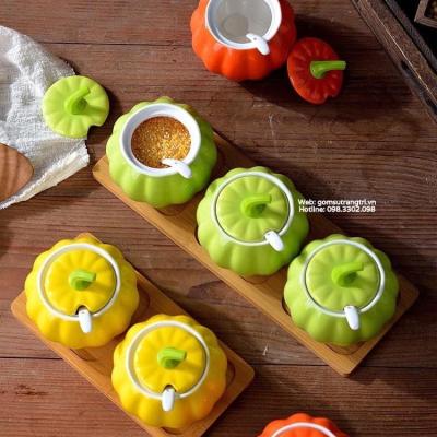 HŨ SỨ ĐỰNG GIA VỊ BÍ NGÔ
